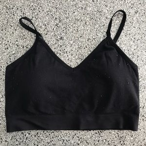 Black Sports Bra